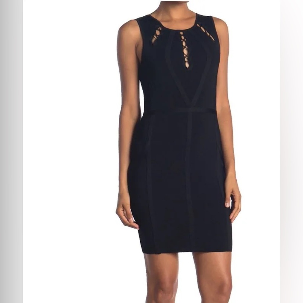 Guess Bandage Cocktail Bodycon Dress